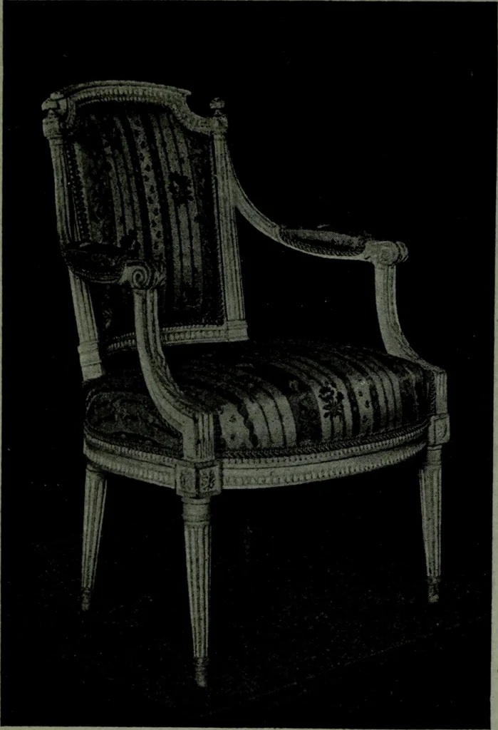 An illustration from Le style Louis XVI : ouvrage orne de 160 gravures environ, 1900, leaf 106