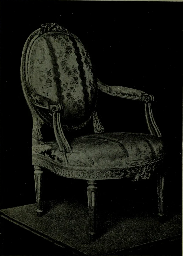 An illustration from Le style Louis XVI : ouvrage orne de 160 gravures environ, 1900, leaf 110