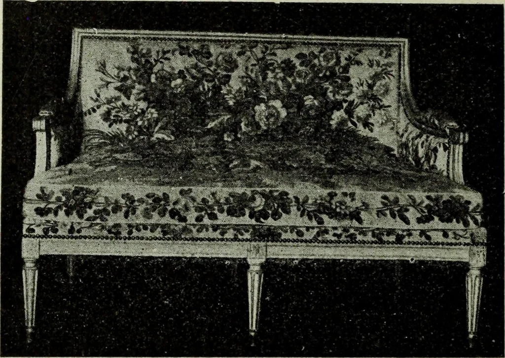 An illustration from Le style Louis XVI : ouvrage orne de 160 gravures environ, 1900, leaf 119