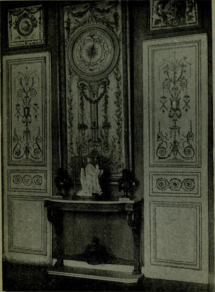An illustration from Le style Louis XVI : ouvrage orne de 160 gravures environ, 1900, leaf 122