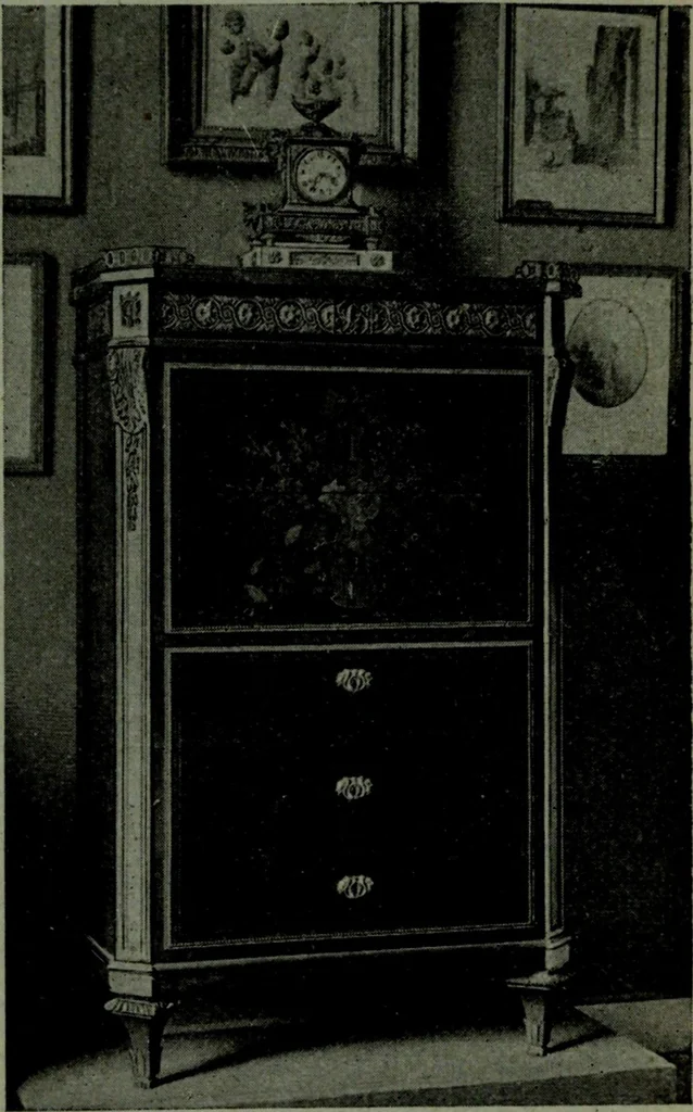 An illustration from Le style Louis XVI : ouvrage orne de 160 gravures environ, 1900, leaf 124