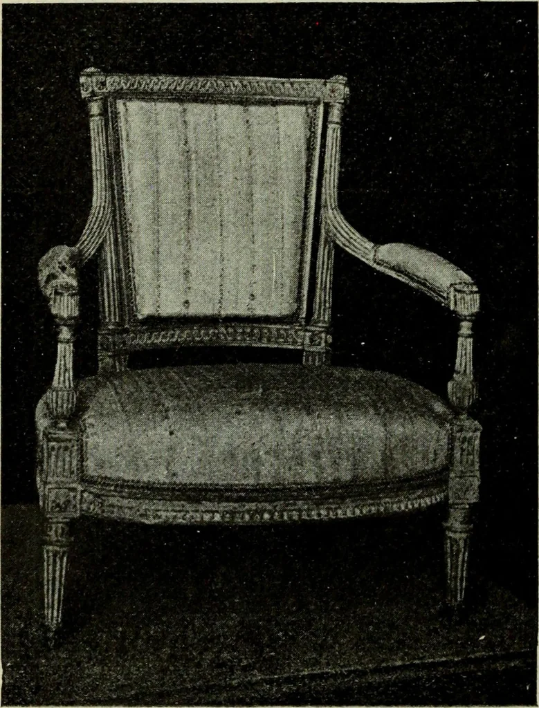 An illustration from Le style Louis XVI : ouvrage orne de 160 gravures environ, 1900, leaf 127
