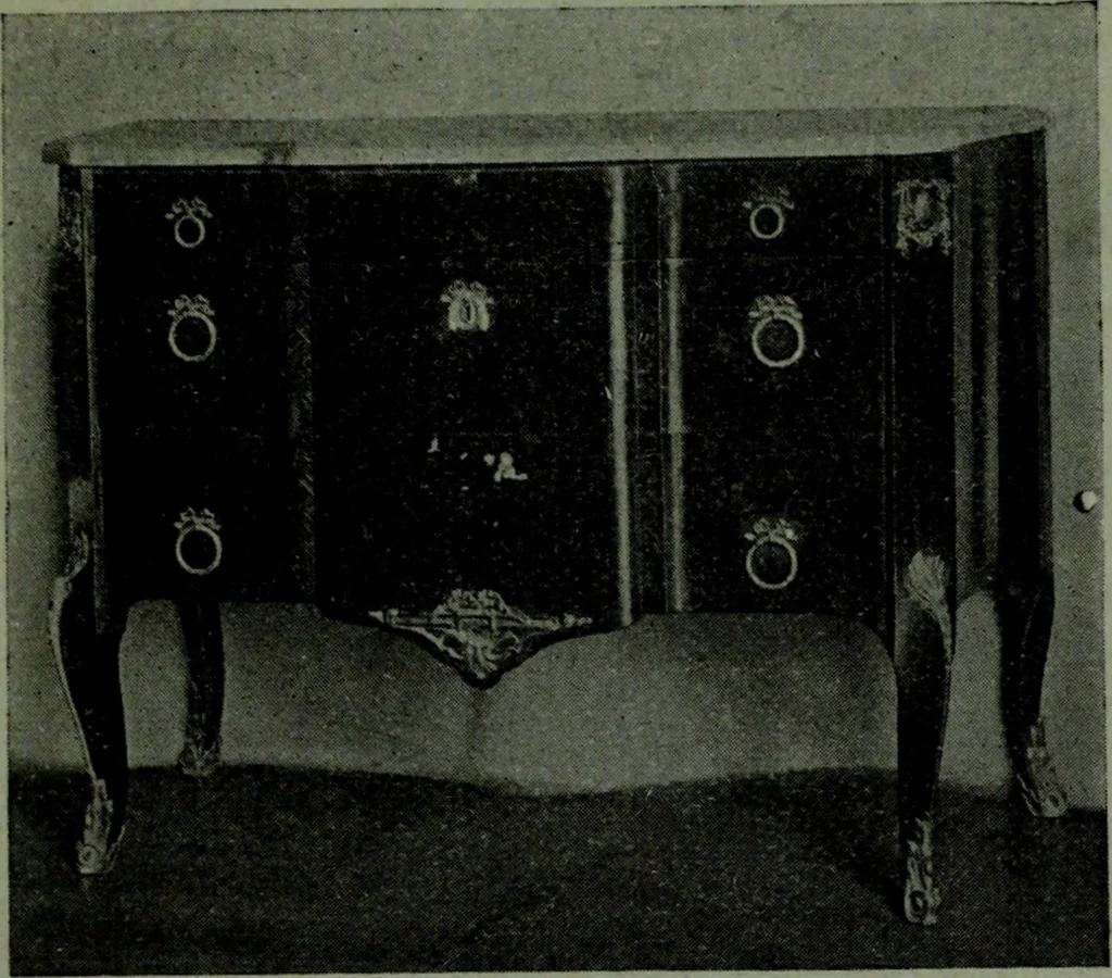 An illustration from Le style Louis XVI : ouvrage orne de 160 gravures environ, 1900, leaf 140