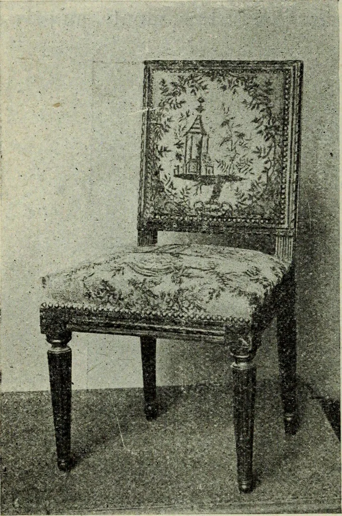 An illustration from Le style Louis XVI : ouvrage orne de 160 gravures environ, 1900, leaf 141