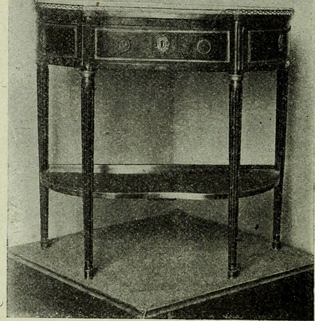 An illustration from Le style Louis XVI : ouvrage orne de 160 gravures environ, 1900, leaf 147