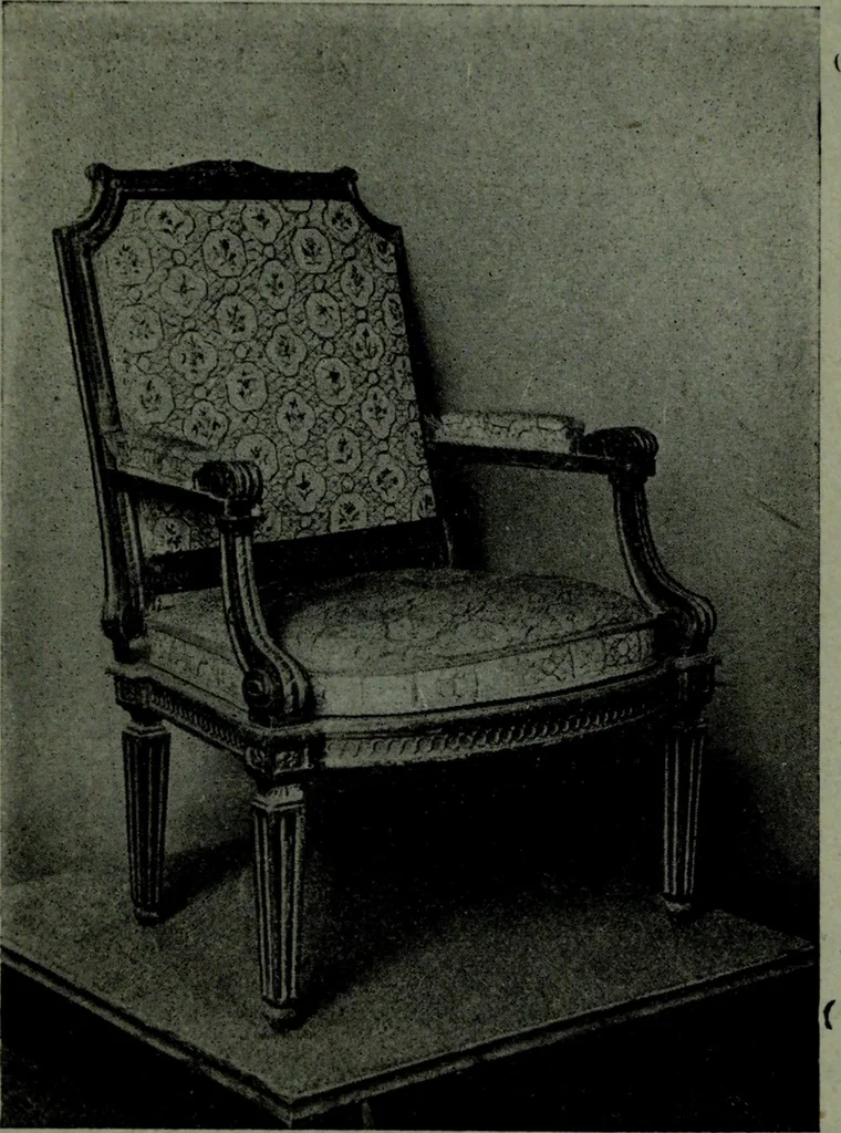 An illustration from Le style Louis XVI : ouvrage orne de 160 gravures environ, 1900, leaf 154