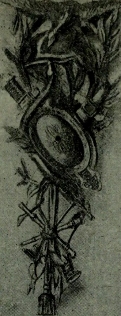 An illustration from Le style Louis XVI : ouvrage orne de 160 gravures environ, 1900, leaf 164