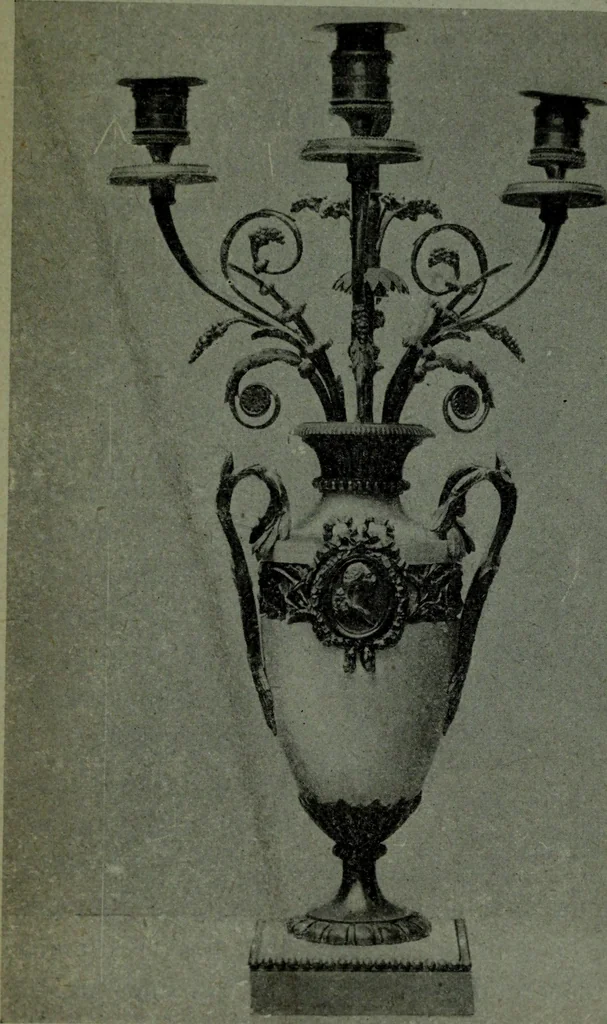 An illustration from Le style Louis XVI : ouvrage orne de 160 gravures environ, 1900, leaf 182