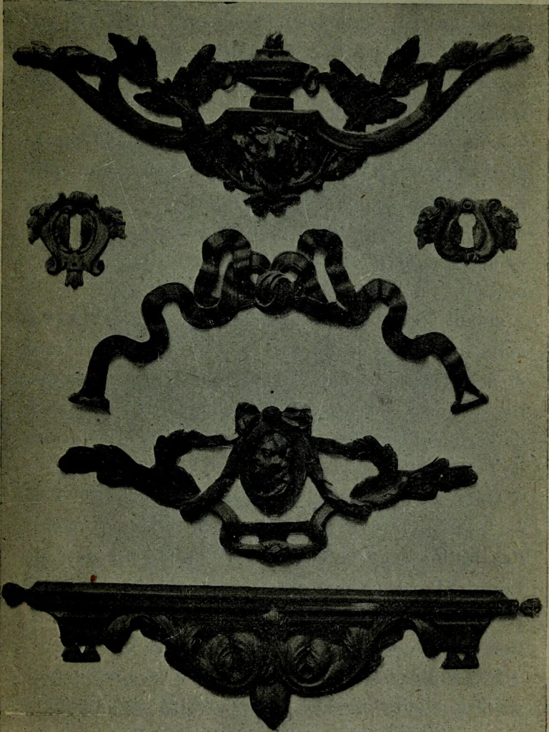 An illustration from Le style Louis XVI : ouvrage orne de 160 gravures environ, 1900, leaf 20