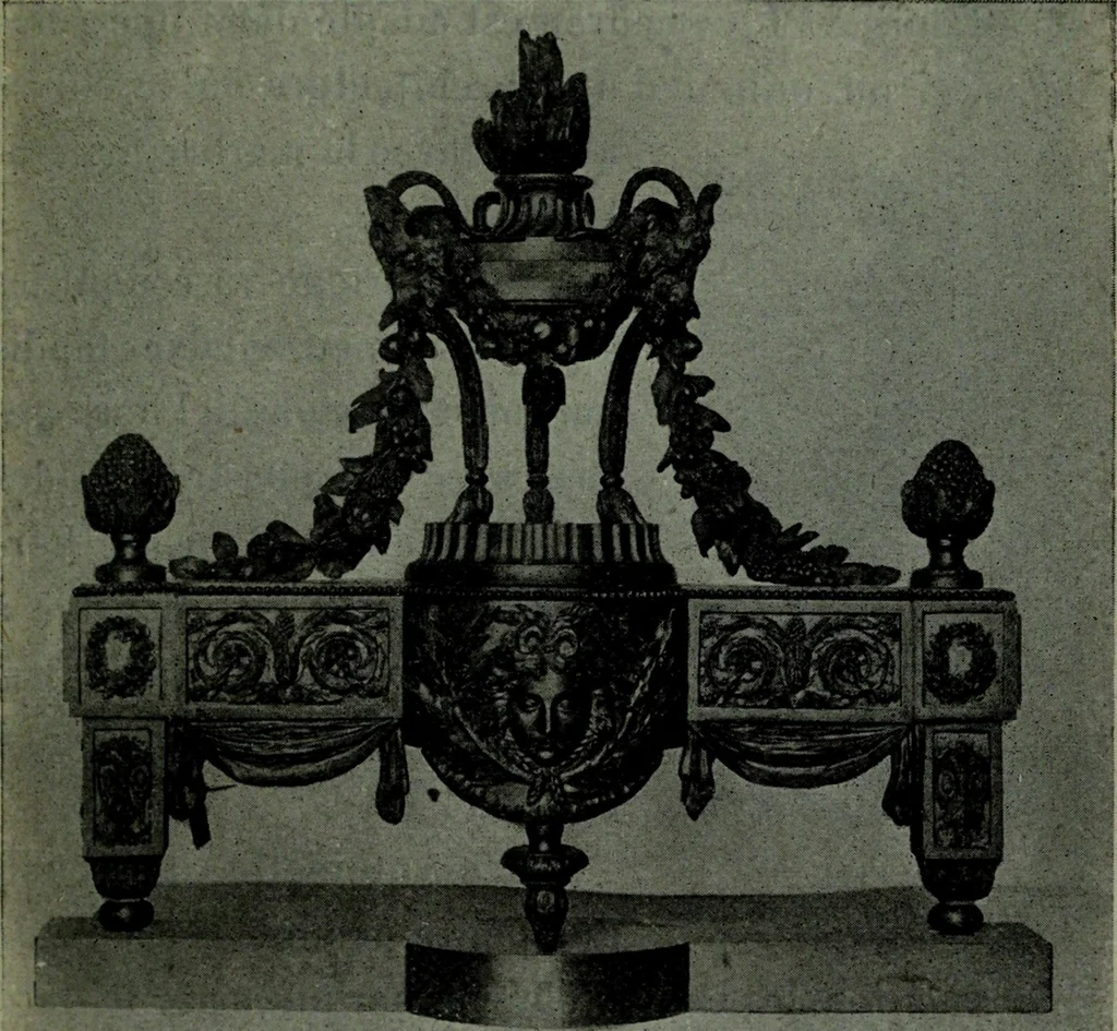 An illustration from Le style Louis XVI : ouvrage orne de 160 gravures environ, 1900, leaf 204