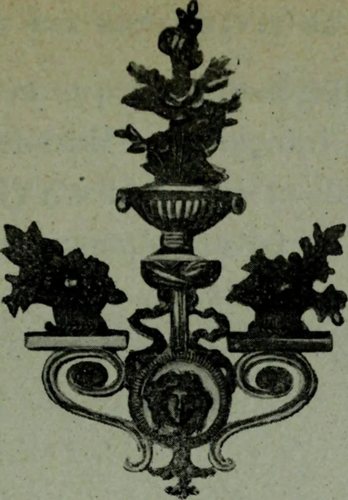 An illustration from Le style Louis XVI : ouvrage orne de 160 gravures environ, 1900, leaf 220