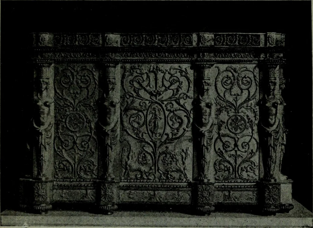 An illustration from Le style Louis XVI : ouvrage orne de 160 gravures environ, 1900, leaf 226