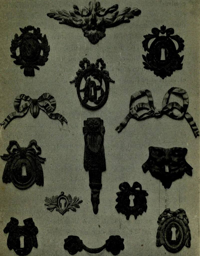 An illustration from Le style Louis XVI : ouvrage orne de 160 gravures environ, 1900, leaf 32