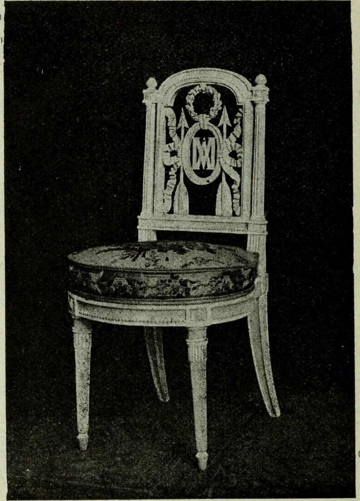 An illustration from Le style Louis XVI : ouvrage orne de 160 gravures environ, 1900, leaf 93
