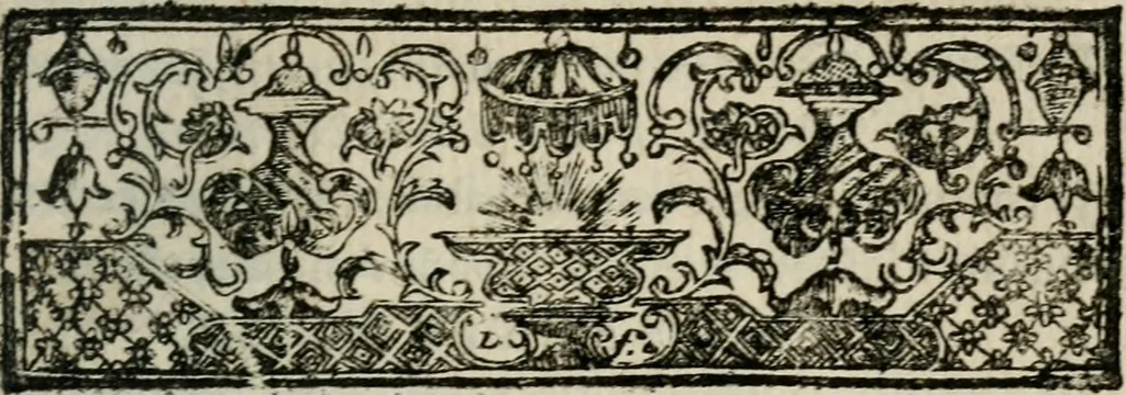 An illustration from Les oeuvres de mr Poisson, 1687, leaf 238