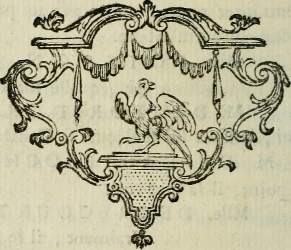 An illustration from Les oeuvres de mr Poisson, 1687, leaf 271