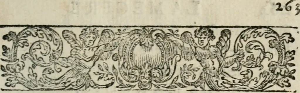 An illustration from Les oeuvres de mr Poisson, 1687, leaf 272