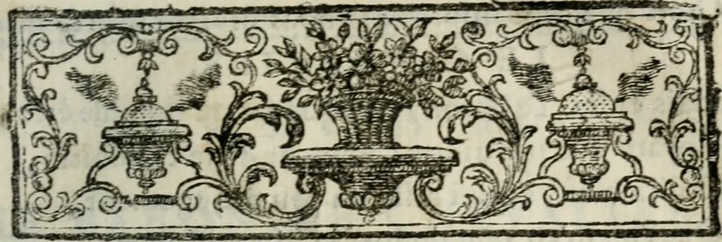 An illustration from Les oeuvres de mr Poisson, 1687, leaf 98