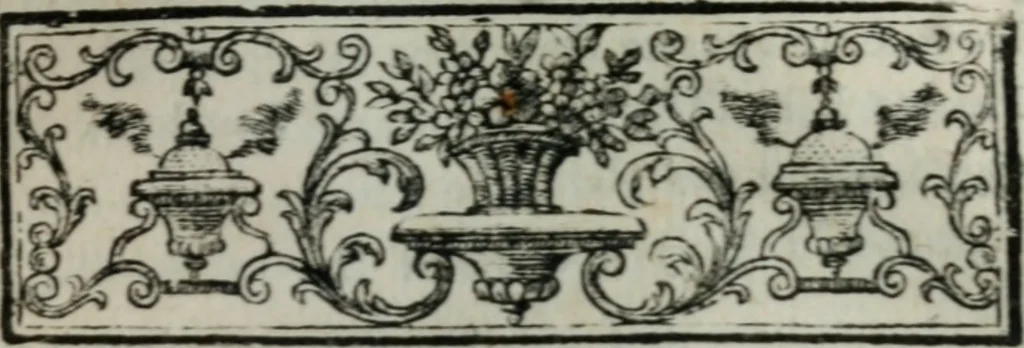 An illustration from Les oeuvres de mr Poisson, 1687, leaf 136