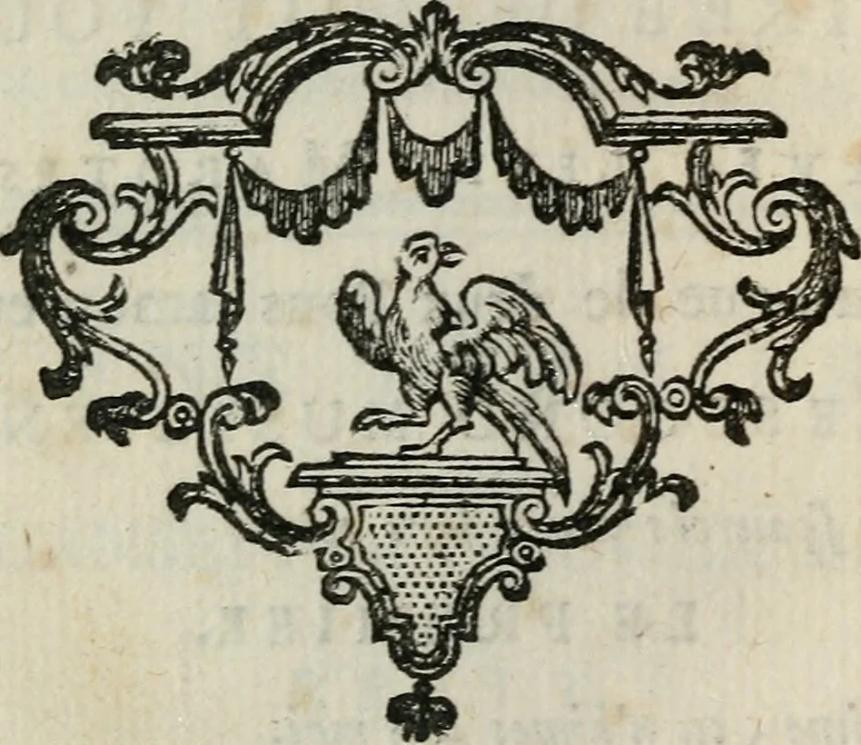 An illustration from Les oeuvres de mr Poisson, 1687, leaf 247