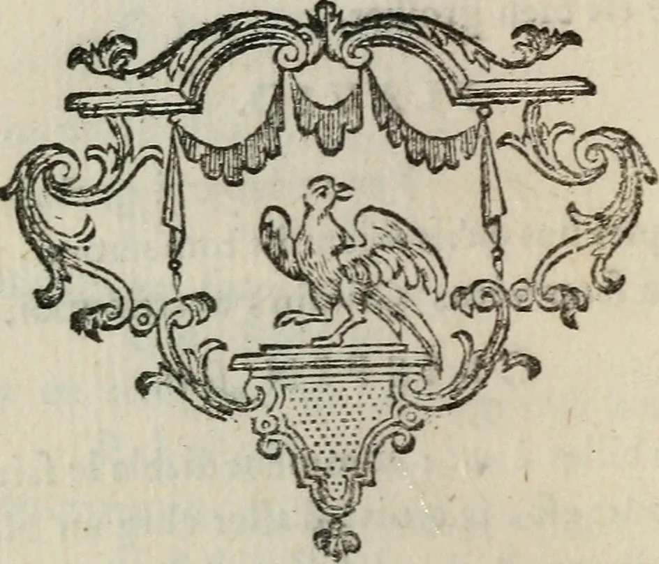 An illustration from Les oeuvres de mr Poisson, 1687, leaf 83