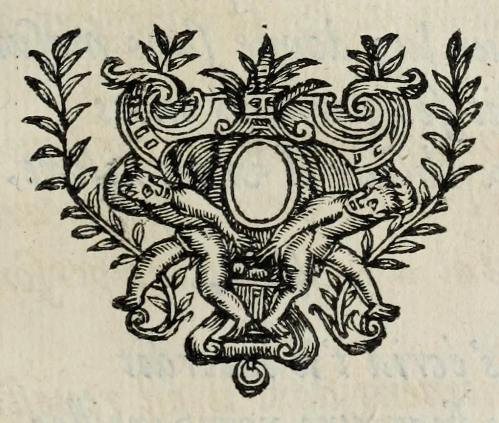 An illustration from Les vers heroiques du sieur Tristan Lhermite, 1648, leaf 189