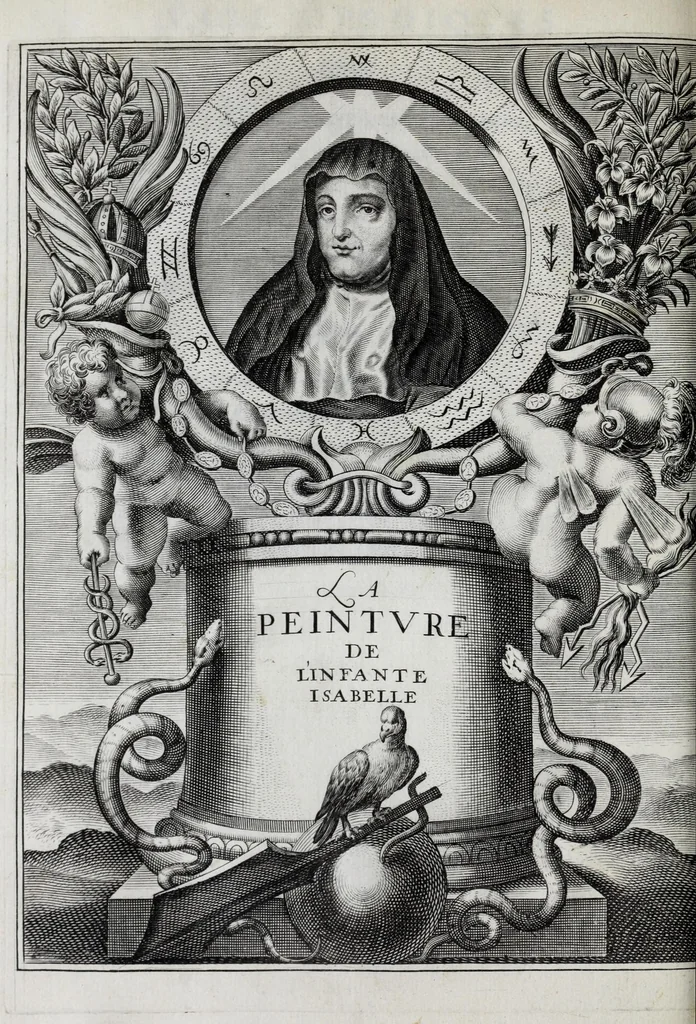 An illustration from Les vers heroiques du sieur Tristan Lhermite, 1648, leaf 84