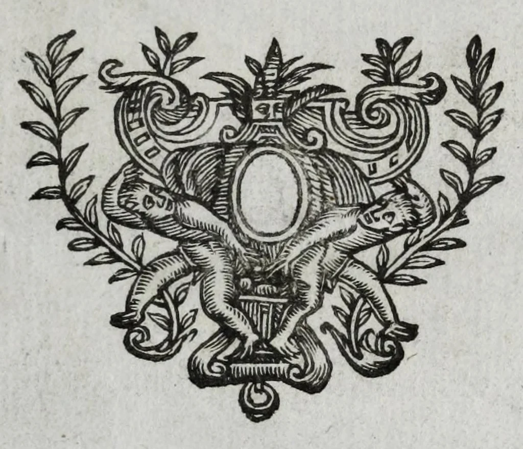 An illustration from Les vers heroiques du sieur Tristan Lhermite, 1648, leaf 9