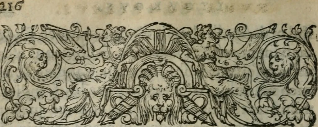 An illustration from Les Vies des hommes illustres, grecs et romains, comparées l'une avec l'autre, 1567, leaf 263