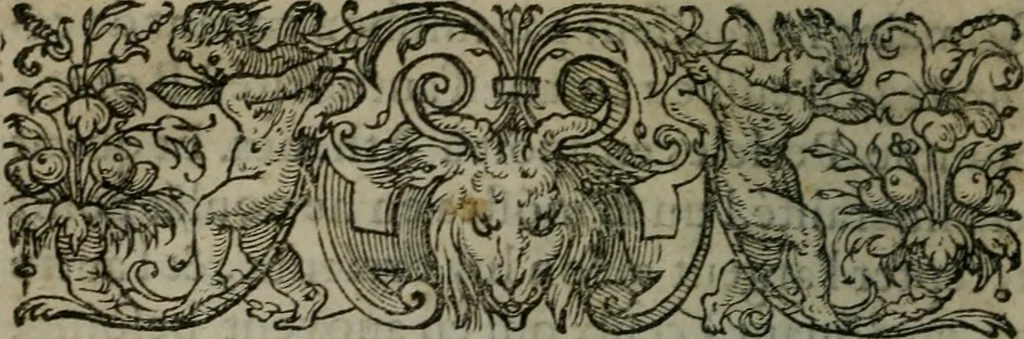 An illustration from Les Vies des hommes illustres, grecs et romains, comparées l'une avec l'autre, 1567, leaf 149