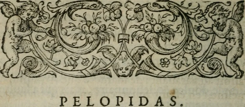 An illustration from Les Vies des hommes illustres, grecs et romains, comparées l'une avec l'autre, 1567, leaf 481