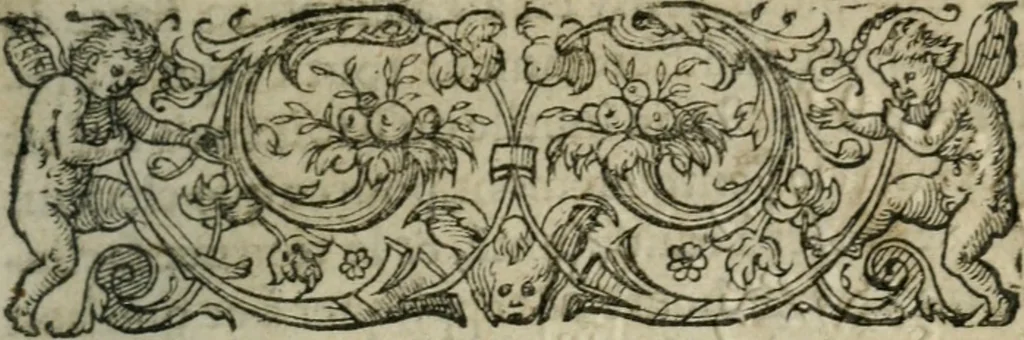An illustration from Les Vies des hommes illustres, grecs et romains, comparées l'une avec l'autre, 1567, leaf 6