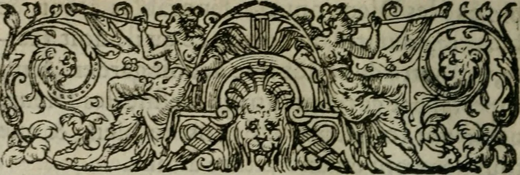 An illustration from Les Vies des hommes illustres, grecs et romains, comparées l'une avec l'autre, 1567, leaf 179