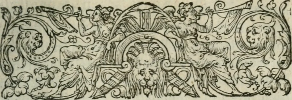 An illustration from Les Vies des hommes illustres, grecs et romains, comparées l'une avec l'autre, 1567, leaf 402