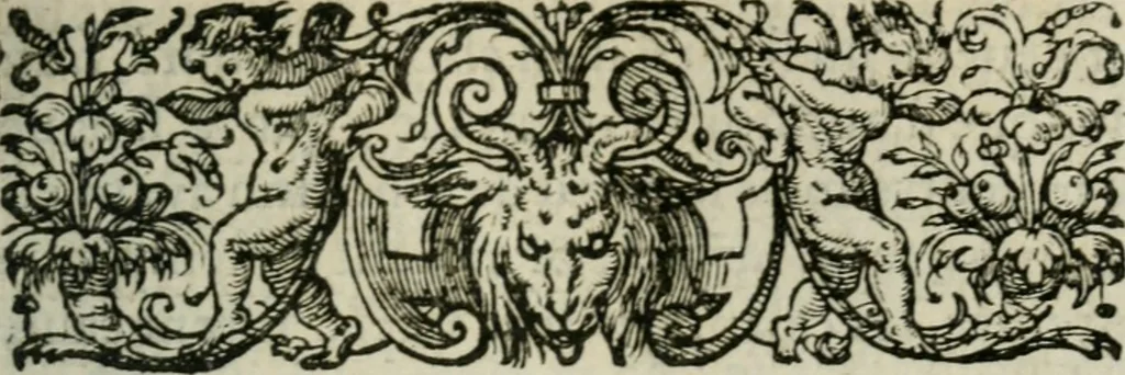 An illustration from Les Vies des hommes illustres, grecs et romains, comparées l'une avec l'autre, 1567, leaf 282
