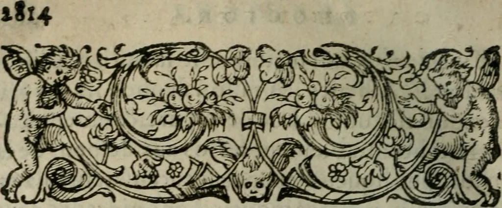 An illustration from Les Vies des hommes illustres, grecs et romains, comparées l'une avec l'autre, 1567, leaf 347