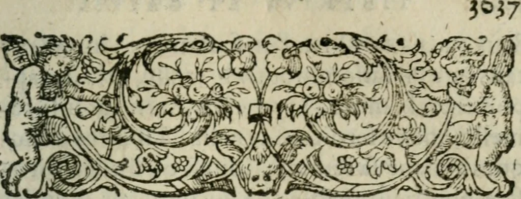 An illustration from Les Vies des hommes illustres, grecs et romains, comparées l'une avec l'autre, 1567, leaf 570