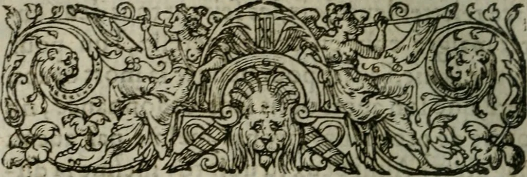 An illustration from Les Vies des hommes illustres, grecs et romains, comparées l'une avec l'autre, 1567, leaf 645