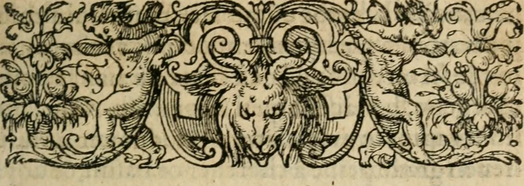 An illustration from Les Vies des hommes illustres, grecs et romains, comparées l'une avec l'autre, 1567, leaf 110