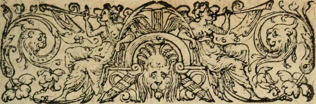 An illustration from Les Vies des hommes illustres, grecs et romains, comparées l'une avec l'autre, 1567, leaf 264