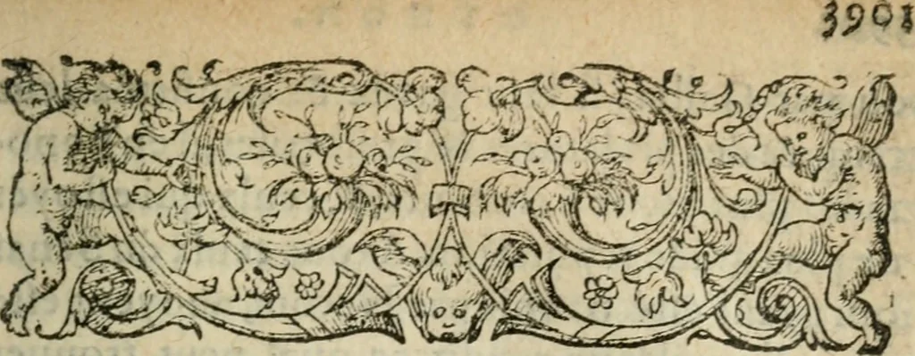 An illustration from Les Vies des hommes illustres, grecs et romains, comparées l'une avec l'autre, 1567, leaf 644