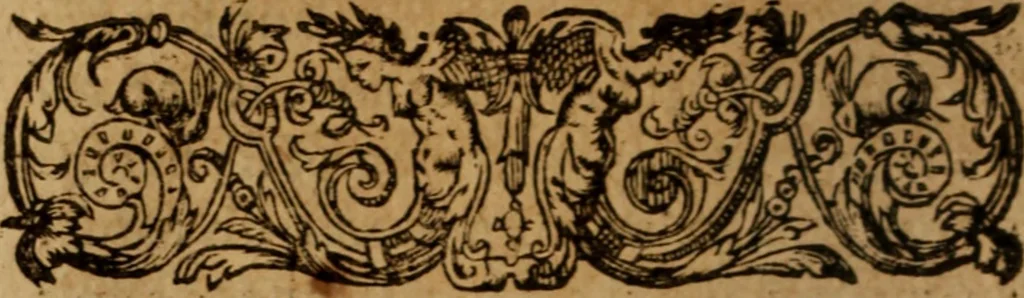 An illustration from Les visions; augmentées de l'Enfer reformé; ou, Sedition infernalle, 1636, leaf 175