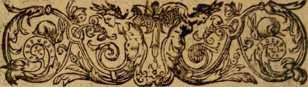 An illustration from Les visions; augmentées de l'Enfer reformé; ou, Sedition infernalle, 1636, leaf 23