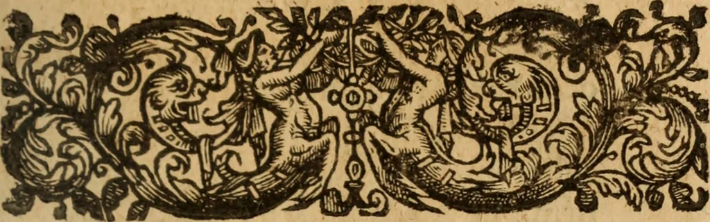 An illustration from Les visions; augmentées de l'Enfer reformé; ou, Sedition infernalle, 1636, leaf 26