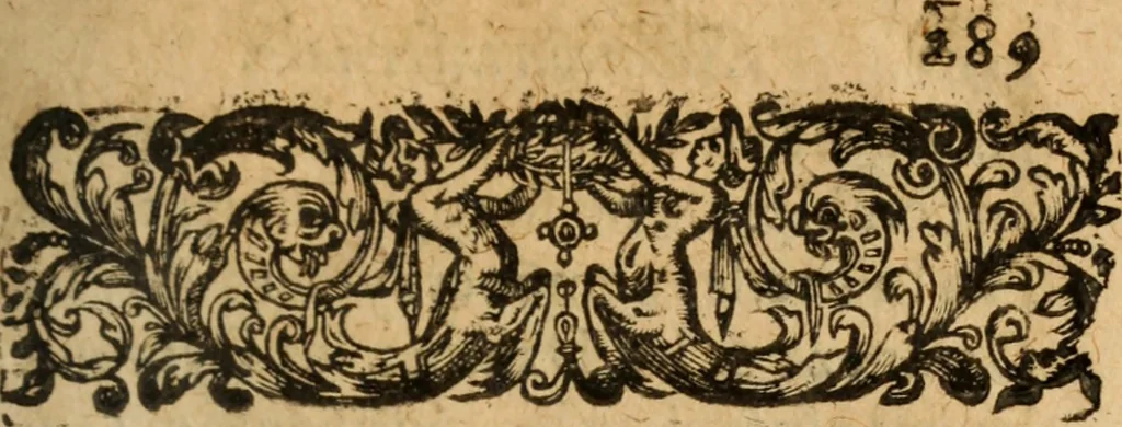 An illustration from Les visions; augmentées de l'Enfer reformé; ou, Sedition infernalle, 1636, leaf 314
