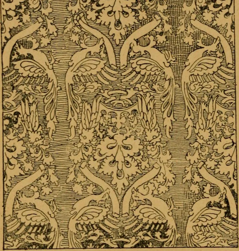 An illustration from Les vitraux, 1895, leaf 139