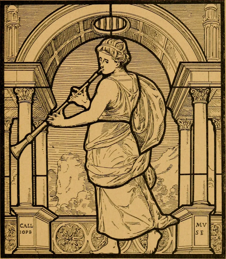 An illustration from Les vitraux, 1895, leaf 234