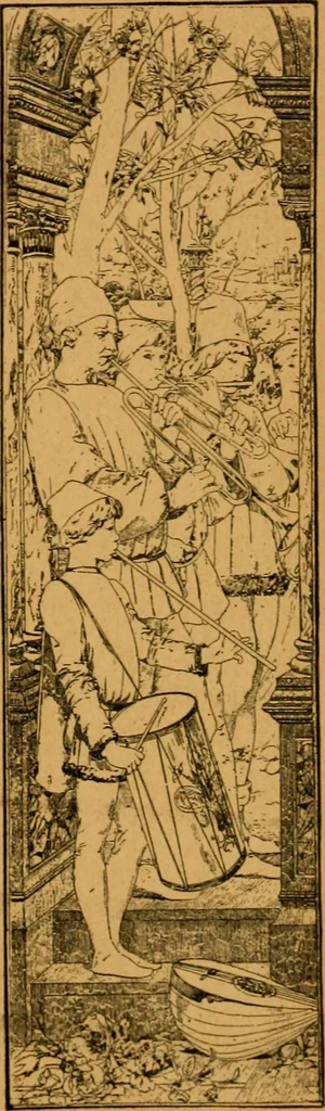 An illustration from Les vitraux, 1895, leaf 304