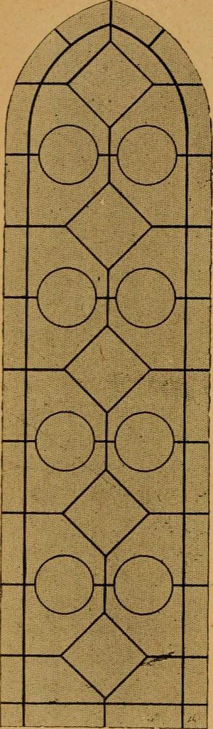An illustration from Les vitraux, 1895, leaf 59