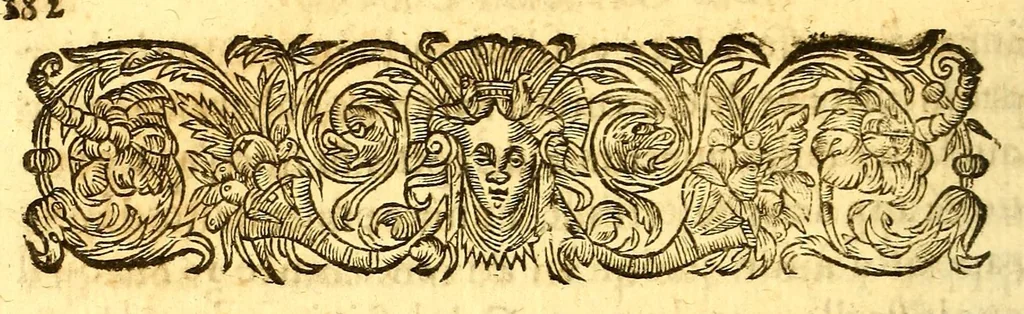 An illustration from Les voyages de la Nouuelle France occidentale, dicte Canada, faits par le sr de Champlain Xainctongeois, capitaine pour le roy en la marine du Ponant, & toutes les descouuertes qu'il a faites en ce païs depuis l'an 1603. iusques en l'an 1629. ... auec vn traitté des qualitez & conditions requises à vn bon & parfaict nauigateur pour cognoistre la diuersité des estimes qui se font en la nauigation ... ensemble vne carte generalle de la description dudit pays faicte en son meridien selon la declinaison de la guide aymant, & vn catechisme ou instruction traduicte du françois au langage des peuples sauuages de quelque contrée, auec ce qui s'est passé en ladite Nouuelle France en l'année 1631, 1632, leaf 196